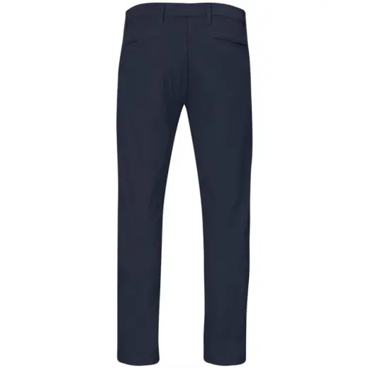 Mens Superb Stretch Chino Pants Navy Back
